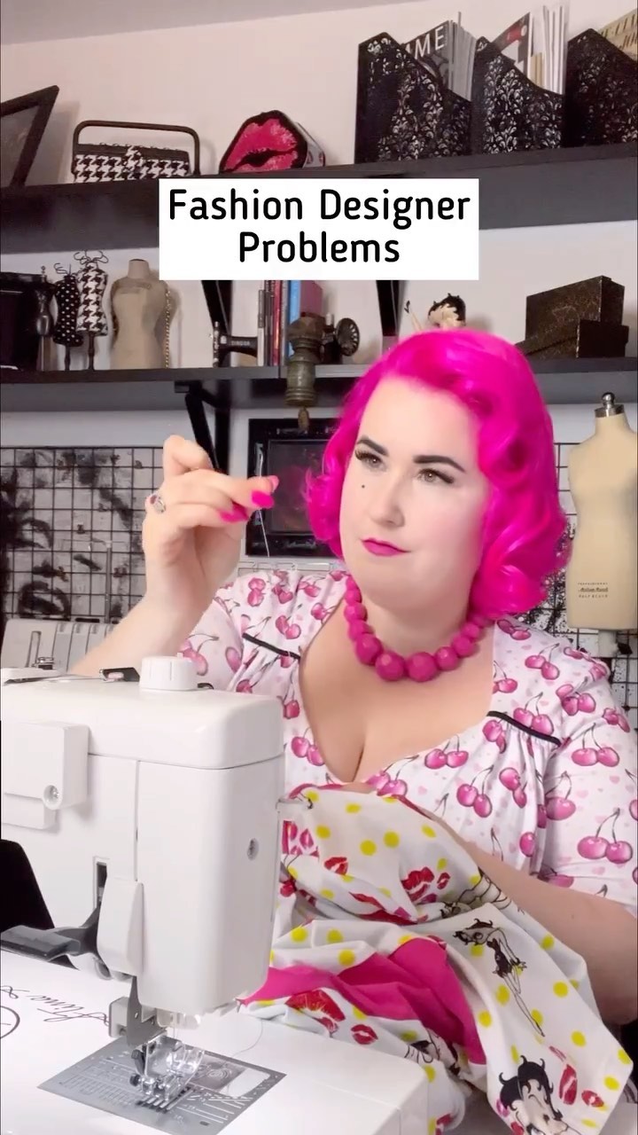 Who is always stealing my needle?!?!
Comment 🪡 if this always happens to you as well.
Don’t forget to follow @madebystinasmith for daily inspiration and tips 🫶🏻
#fashiondesign #sewing #sewingaddict #memade #lovesewing #learnfashion #couture #pinup #pinupgirl #pinkhair #sewinghumour #visygale #sewingtips #sewinghacks