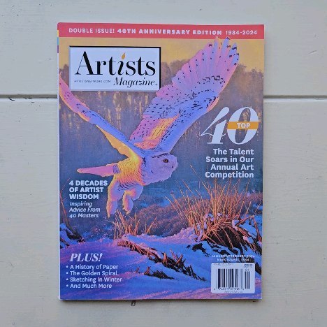 I was so honored to be asked to be featured in the Artist Magazine for their 40th anniversary issue! This magazine is normally for fine art painting, but they have a section called "Off the Canvas" for other creatives, and I was asked to be featured for this section.
.
I enjoyed speaking with Stephanie Laufersweiler, freelance writer and editor, and thank you to Ann Hevener, editor in chief, for reaching out to me after seeing my paper cuts for Choosing Brave. @artistsnetwork
.
#cutpaper #featuredartist #paperart #papercut #vaartist #artistmagazine