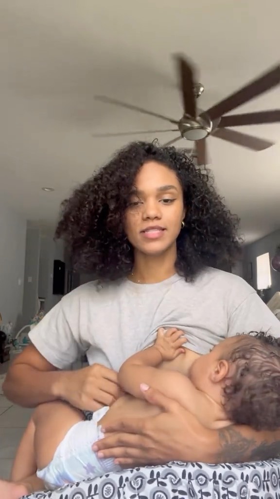 Some different breastfeeding positions to try out.
Mamas in the hospital the cross cradle is specifically for you! 🫶🏽