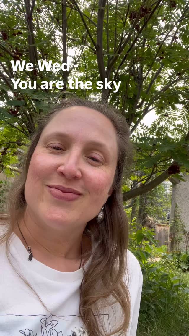 We Wed - You are the sky…