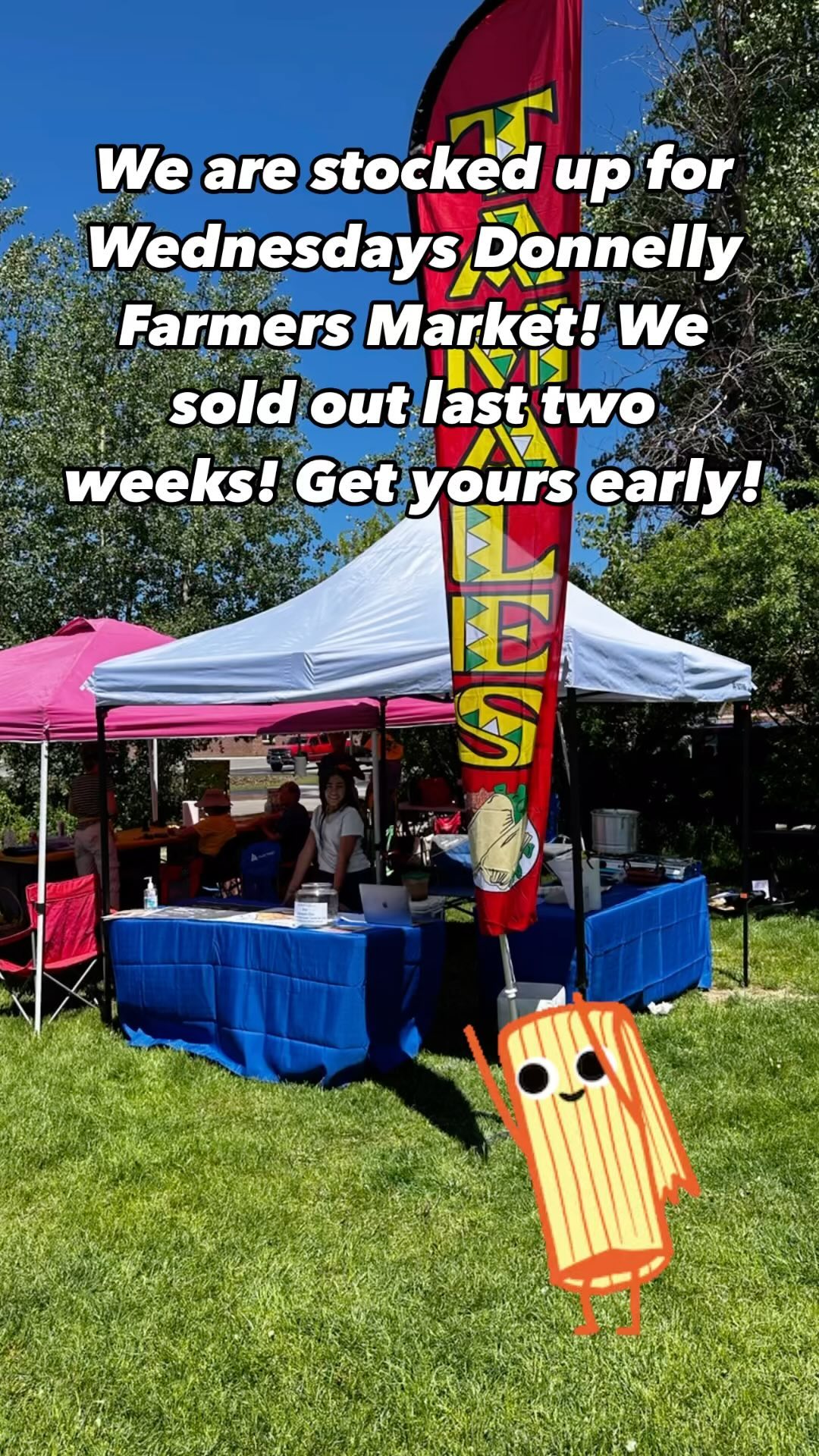 Last chance before we leave for Rancho Genesis in MX! We return July 24th! We are so thankful for all the support!!!come see us at @donnellyfarmersmarket Wednesday! Get yours before we sell out!