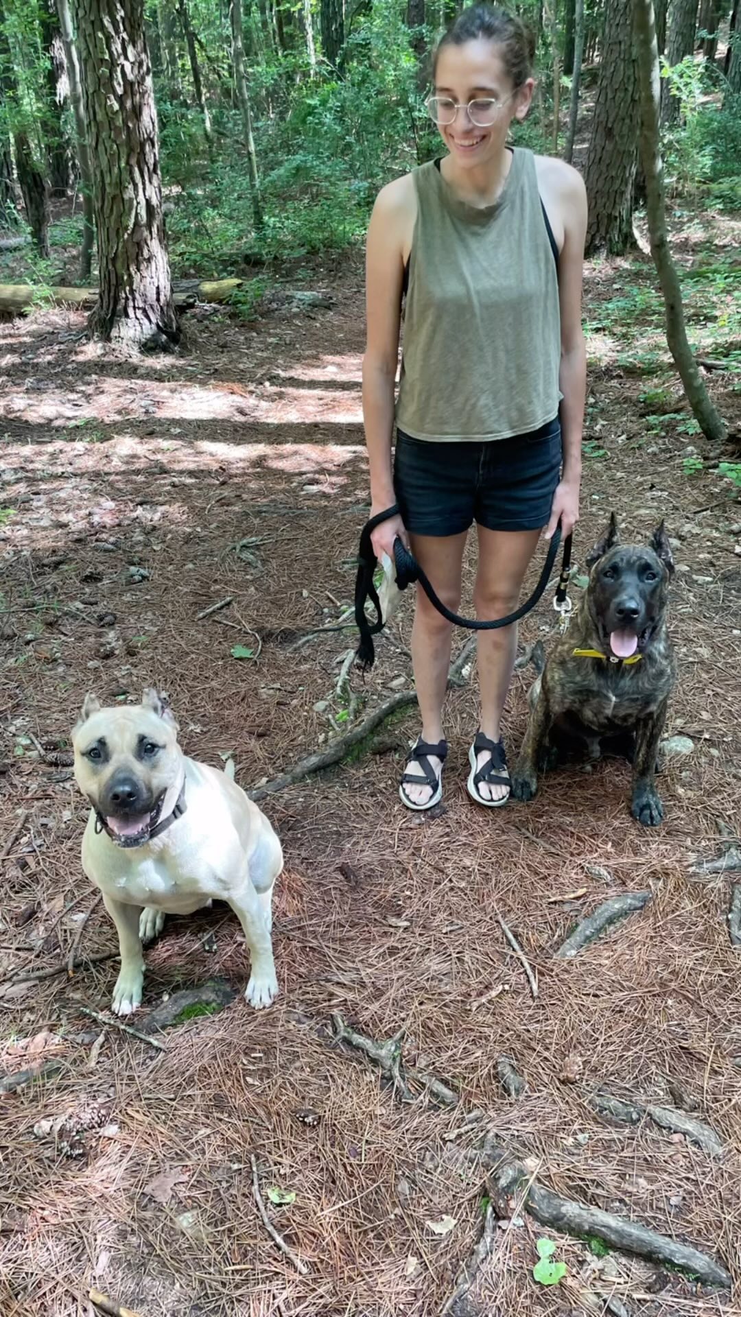 Hiking with the dogs is probably my favorite thing in the world! We got in a nice 3 mile hike this weekend #presacanario #hikingwithdogs #adventure