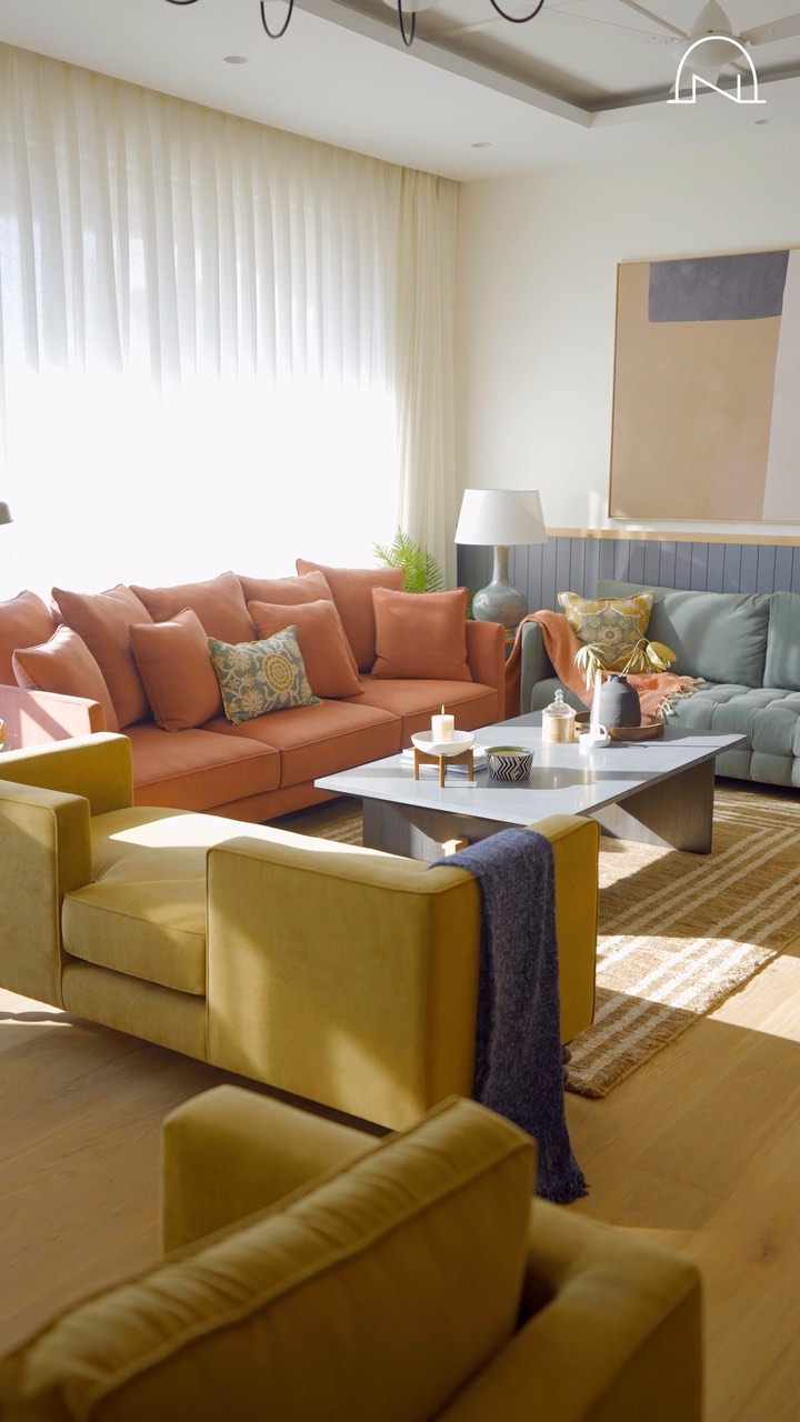 Step into our passion project from last year, where every corner tells a story of freedom and ease. This home is our ode to blending worlds, drawing inspiration from European club culture and weaving it seamlessly with local Indian materials and textiles.
Beautiful checkerboard marble floors and gorgeous panelled walls set the tone for a textured and layered experience. The warmth of oak woods embrace you. The vibrant colors come alive, wrapping you in a comforting space of creativity and artistry.
What truly makes this space special is the art that adorns the walls, each piece carefully curated to create a sensory experience that awakens you.
Nestled in the heart of a bustling Bombay suburb, this home isn't just a space; it's a journey. Here, you're not just a visitor; you're a part of the story. It's about feeling relaxed, inspired, and alive to a different pace altogether.
Project: CASA GRACE HOME
Interior design & styling: @casa_novo @ekta_khialani
Videography: @thevisualvoyage