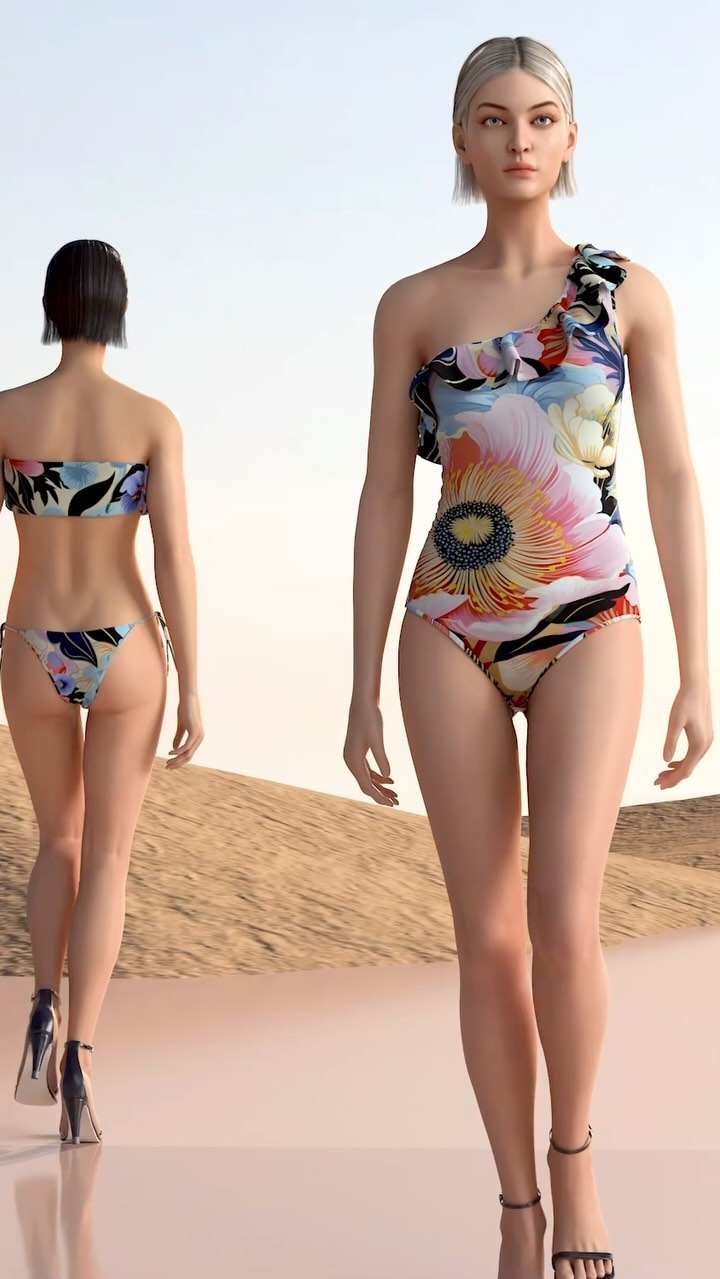 Summer Vives 🏖️ created with @style3d_official 6.2 soft body avatars ❤️🔥 and Ray-trace rendering 💥
.
.
.
.
.
.
#style3d #digitalfashion #style3dstudio #digitalfashiondesign #3dfashiondesign #3dfashion #3dproduct #fashion #artstationhq #virtualfashion #3dart #animation #futureoffashion #sustainablefashion #magicfabricblog #animation #ai #3dclothing #3drender #cgi #magicfabricblog #printdesign @magicfabricblog