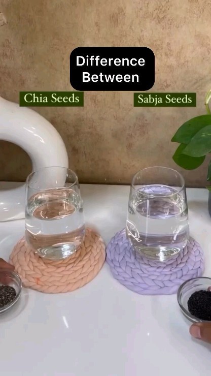 Chia or Sabja seeds
⁉️Which one to choose?
❌Many people don’t realize these seeds are different.
With the hype around chia seeds and their benefits, sabja seeds are often overlooked.
Here’s a quick guide to help you decide:
Appearance:
✅Basil Seeds (Sabja seeds): Black, round
✅Chia seeds: Grey, white, black, oval, slightly bigger
🔹Swelling Properties:
Sabja seeds swell up more than chia seeds
🔹Nutrition:
Sabja seeds: Rich in iron, great for relieving constipation, perfect for cooling down in summer heat
Chia seeds: Rich in Omega-3, stabilizes blood sugar levels, boosts energy
🔹Where to buy:
You can buy from Nature's Elements Website which have 100% Pure and Natural Seeds.
www.natureselements.in
Now that you know the differences, choose what your body needs!
#ChiaSeeds #SabjaSeeds #basilseeds
#HealthyLiving #Superfoods
Reposted from @parentingtips_bydoctorammi