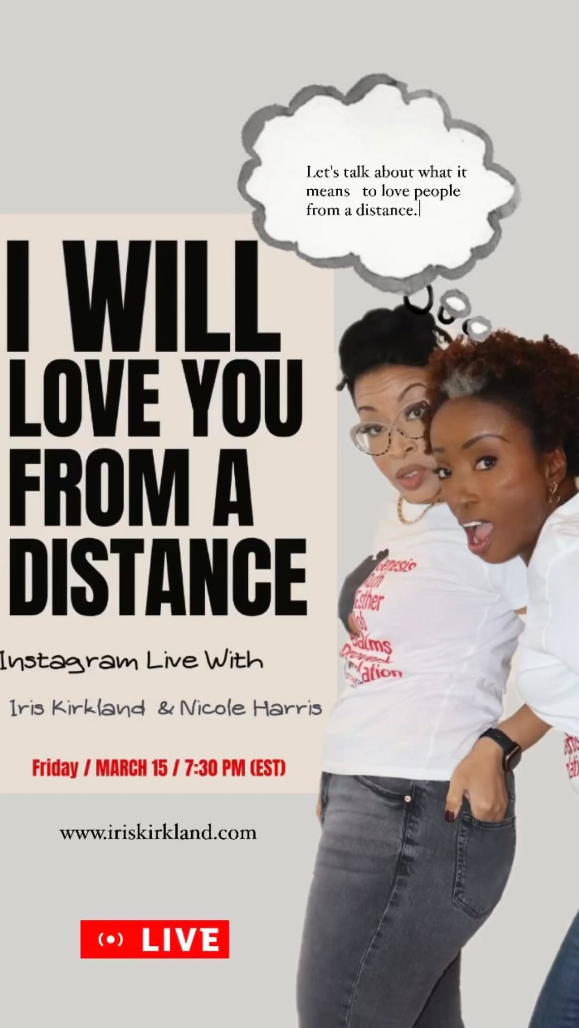 As a believer should you love people from a distance? We talk about it as we talk about the fruit of the Spirit.