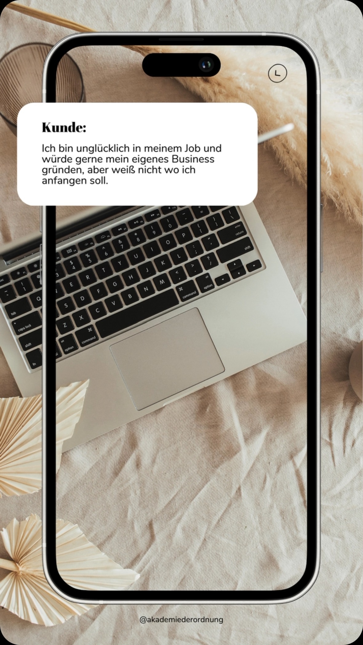 ✨ Unglücklich im Job? Träumst du davon, dein eigenes Business zu gründen? ✨
Starte jetzt deine Ausbildung zum zertifizierten Ordnungscoach! 📚🗂
👉 Lerne in deinem eigenen Tempo
👉 Baue dein Business nebenbei auf
👉 Profitiere von 15 Jahren Erfahrung von Isabella Franke @thehomehabit
🔹 Grundlagen
🔹 Arbeit mit Kunden
🔹 Organizing-Techniken
🔹 Marketing & Business-Gründung
🌐 Jederzeit und von überall, 24/7 online – ganz nach deinem Tempo! 🚀
#Ordnungscoach #BusinessStart #Selbstständigkeit #TheHomeHabit #Karrierewechsel #OnlineAusbildung #Motivation #beruflicheveränderung