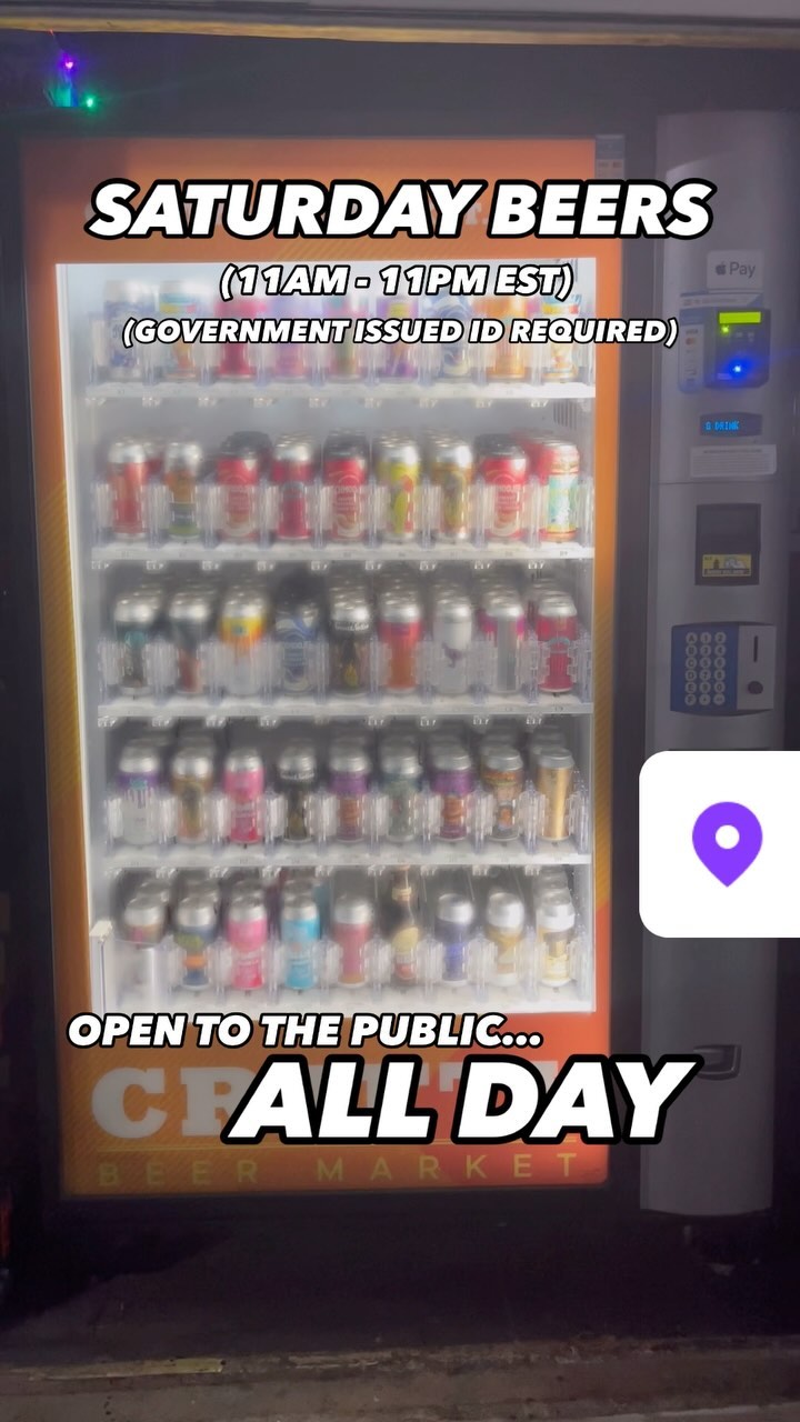 🎉 Exciting News from Crafty Beer Market! 🎉
🍻 Introducing the First AI Face Recognition Alcohol Vending Machine in the United States!
📍 Location: Miami, Florida🕚 Hours: Open today from 11am-11pm EST🌧️ Rain or Shine: We’ve got you covered!
🚀 Why Visit?
• Innovative Technology: Experience the future of alcohol vending with our AI Face Recognition technology.
• Convenience: Quick & easy access to your favorite craft beers.
• Selection: Wide variety of premium craft beers available.
• Government Issued ID Required: Ensuring safe & legal purchases.
👉 How to Get There: Visit us at 12323 SW 133 CT Miami, Florida 33186.
📲 Order Online: Can’t make it? Shop online at craftybeermarket.com and get your favorite brews delivered directly to your door.
🌧️ Special Offer: Visit today and enjoy exclusive deals despite the rain! Select brews up to 40% OFF in vending machine!
🔗 Link in Bio to learn more and shop now!
#CraftyBeerMarket #BeerExplorer #CraftBeer #BeerVendingMachine #AIVendingMachine #InnovativeTechnology #DrinkLocal #SupportLocal #CraftBeerCommunity #MiamiBeer #WithLoveFromMiami #RainOrShine #BeerLover #BeerLife #InstaBeer #BeerGram #BrewLife #CraftBeerCulture #CraftBeerAddict #CraftBeerEnthusiast #CraftBeerLove #CraftBeerNation
