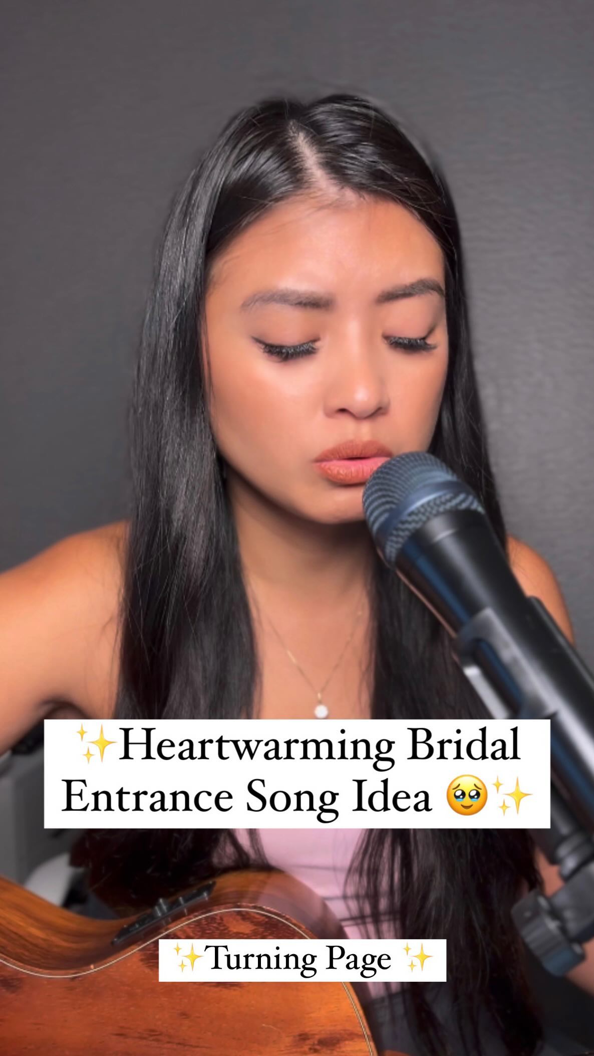 🎥✨ Here's a sneak peek of my rendition of "Turning Page" for your bridal entrance inspiration! 🎶💍✨
#BridalEntranceSong#TurningPage #PerthWeddingSinger #WeddingInspiration #LoveSong