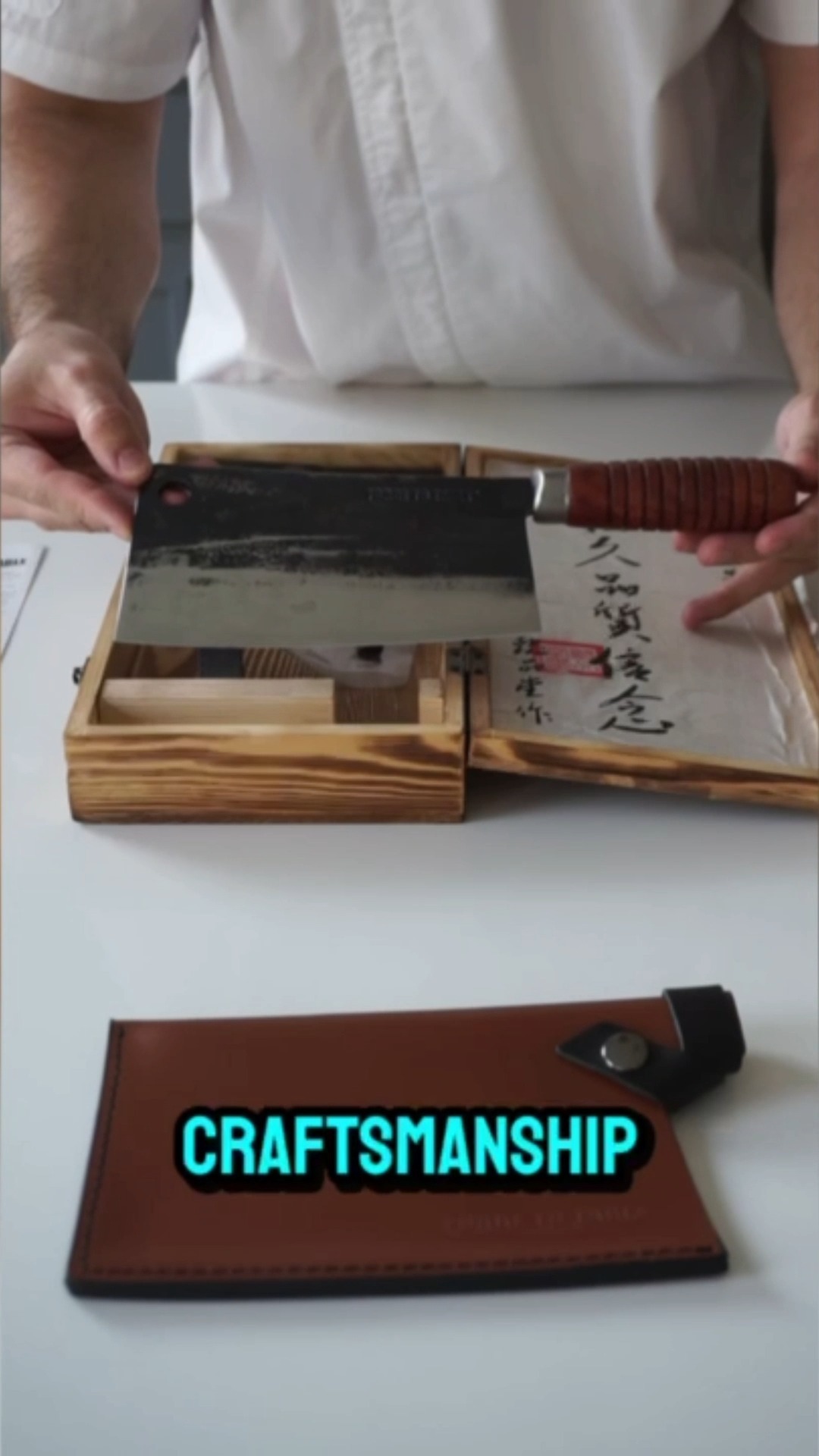 Hear how Forge to Table came to be! Handcrafted by three-generation bladesmiths, each of our Japanese-style knife tells a unique story with its one-of-a-kind finish, reflecting true craftsmanship and tradition. 🔪
#cheflife #japaneseknives #chefstyle #japaneseknife #kitchenknives