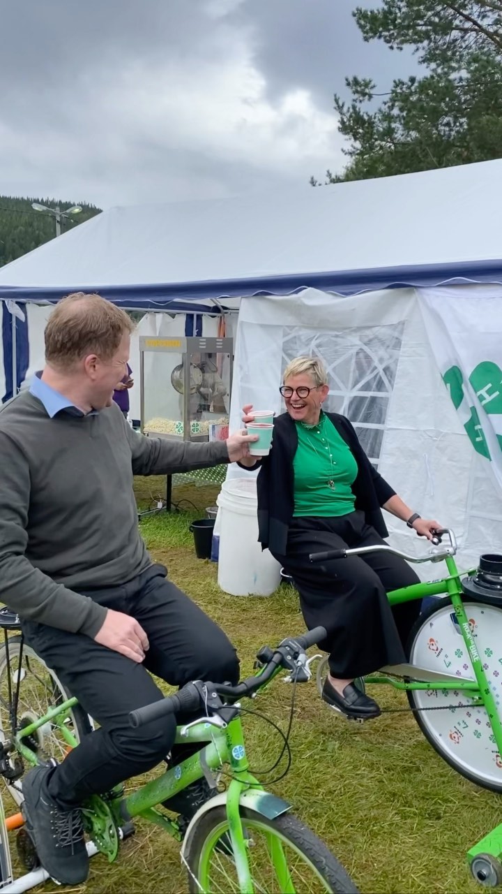 Dag 3/3💚🚜🐴🚲🎭 TAKK, dere er fantastiske!🥺