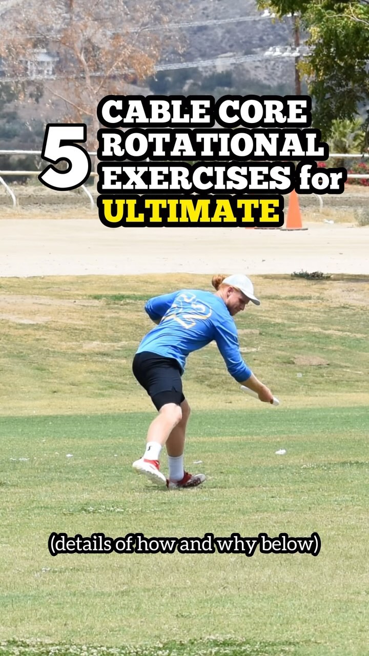 Rotational training for ultimate
First off, why do we want to train some sort of rotation? The last thing we want to do grab a cable and pretend we’re throwing a frisbee- that’ll get you nowhere fast (and you’ll look silly).
Simply put, we’re trying to develop our “movement library”.
Having access to these types of movements will not add distance to your throws, but it’ll feel easier on your body when you end up in these positions on the field with throwing and cutting.
There are two ways you should perform these.
1. Heavy and slow
2. Light and explosive
Start with the heavy and slow variations until you feel like you’re not yanking the weight through your back/spine. You should feel these exercises in your hip rotators and core.
Then you can process to more advanced versions and perform them with lighter weight and more explosively.
If you have any questions about rotational based movements, hit me up below.
📥 DM me for online coaching info
🥏 Ultimate Performance Training program can be found in the link in my bio. Sign up for a 7-day free trial!
#training #fitness #workout #strength #power #speed #strengthtraining #strengthandconditioning #ultimate #ultimatefrisbee #frisbee #audl #pul #wul #usaultimate #usua #personaltrainer #denver #colorado