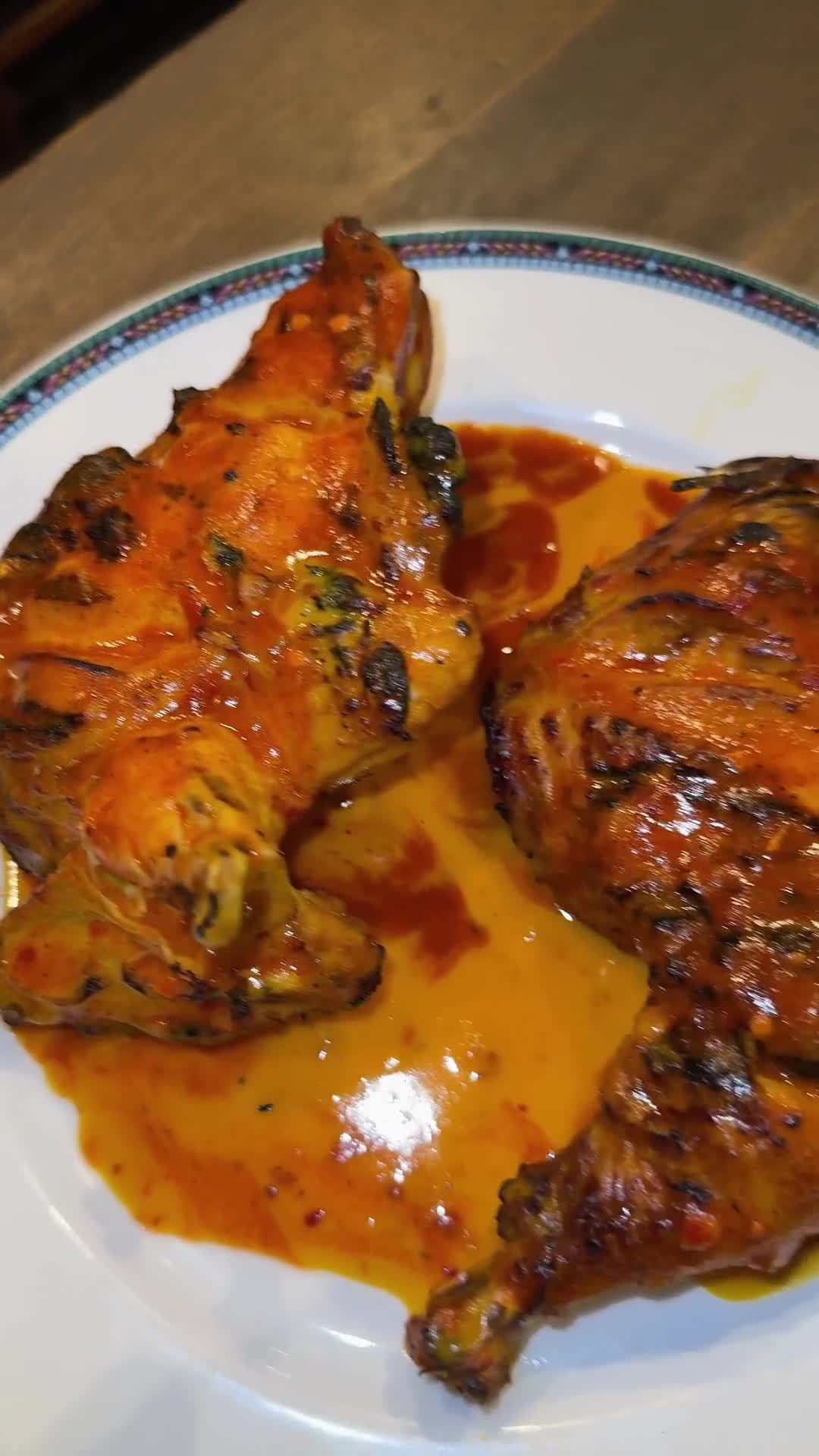Flame-grilled with our signature marinade! ๐