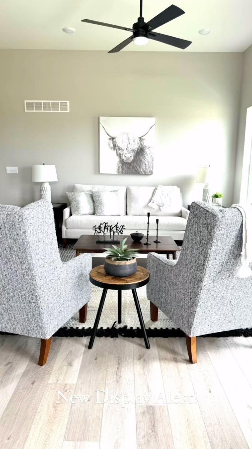 New display complete ✅. Check out this amazing new home we staged for Houston Homes in the “Riverdale” community …O’Fallon, MO!