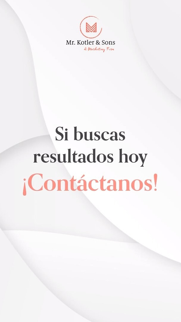 ¡Si buscas llevar tu marketing al siguiente nivel, contáctanos!
Mr. Kotler & Sons es la firma de marketing fundada en 2017 y parte del grupo de empresas de The Happiest Lioness Co. @thehappiestlionessco
Especializado en estrategias de marketing y campañas de awareness para negocios que buscan soluciones a la medida y un servicio boutique.
#mrkotler #mrkotlerandsons #agenciaboutique #agenciademarketing #marketing #marketingdigital