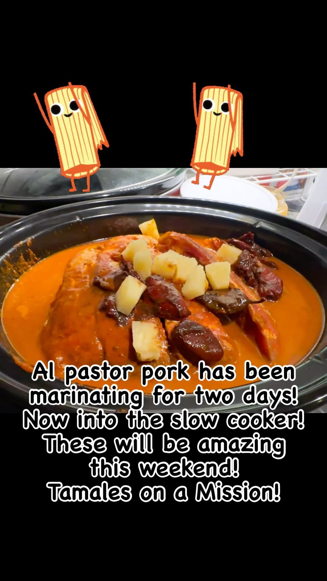 Al Pastor Tamales underway! Loaded with flavor, spicy savory tender pork with the sweetness of pineapple. Amazing combination! @tamales_on_a_mission #collinsfamiliatamales #tamales #tamalesonamission #homecooking