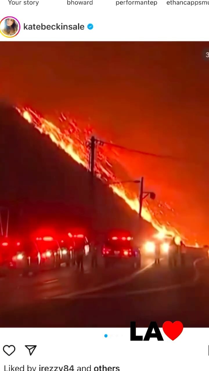 OUR THOUGHTS ARE WITH LA!❤️😕🥺