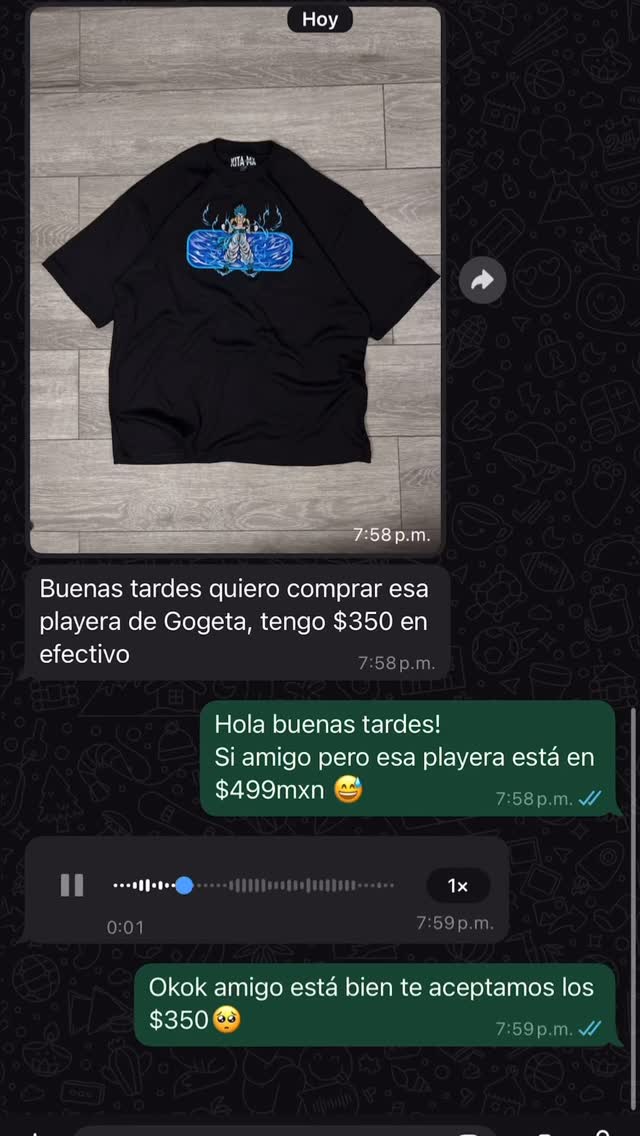 Bro de verdad queria la playera 😭
Gogeta Super Saiyan Blue - Oversize T-Shirt
www.kita.com.mx
#kitamx #anime #Ropa #dragonball #gogeta #supersaiyanblue #animemerch