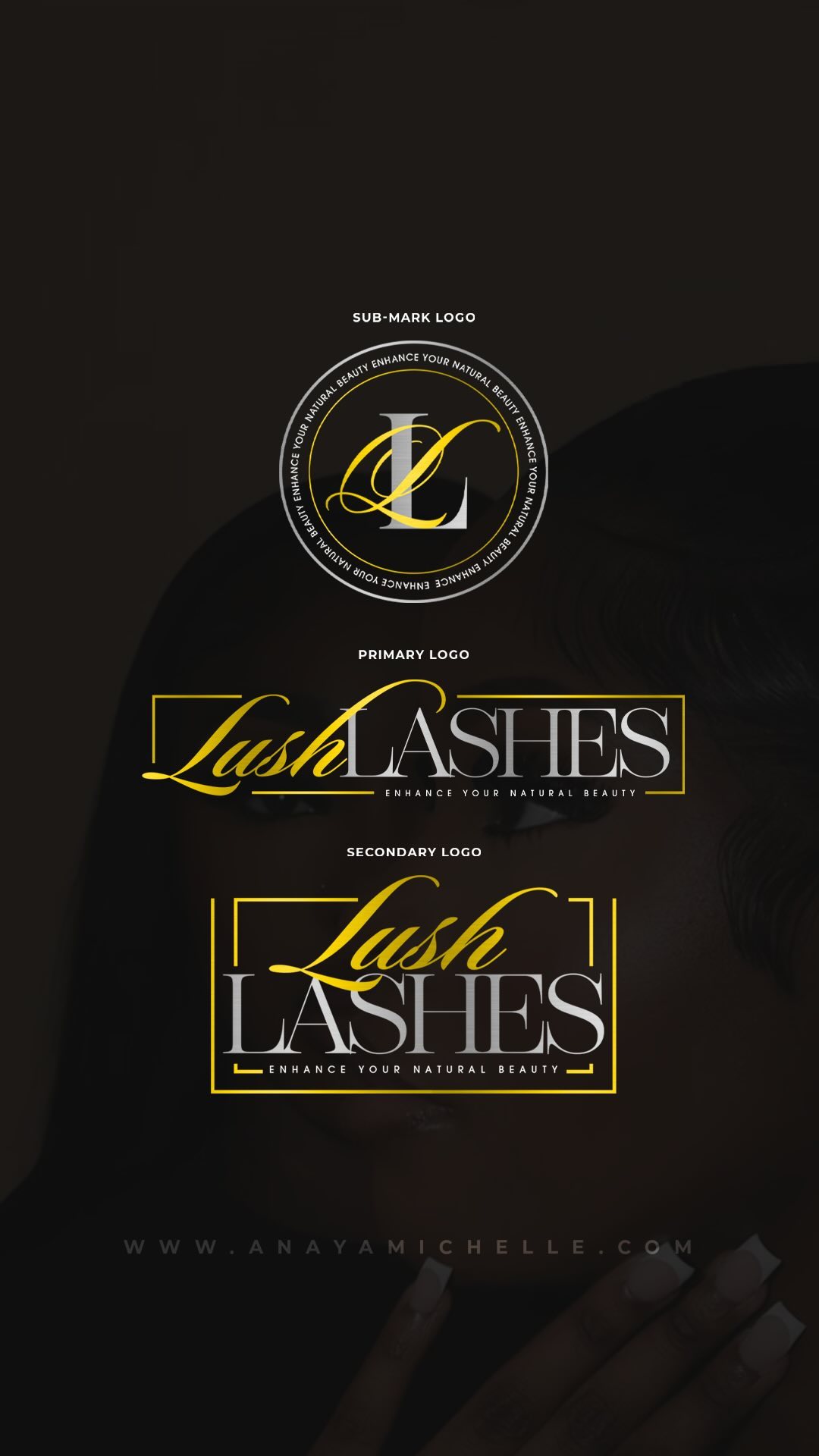 From concept to creation, here’s the final logo for Lush Lashes 💛 Want a logo like this? Book me as your graphic designer!
Your Brand, Our Canvas
- Set your business apart from competitors
- Create a recognizable brand
- Communicate your brands value/message/story
Ready to work with me? Click the link in my bio or visit anayamichelle.com to purchase your designs ✨
#memphis #mississippi #design #adobe #contentflyer #explorepage #branddesigner #memphisdesigner #anayamichellegfx #advertisement #explorepage
