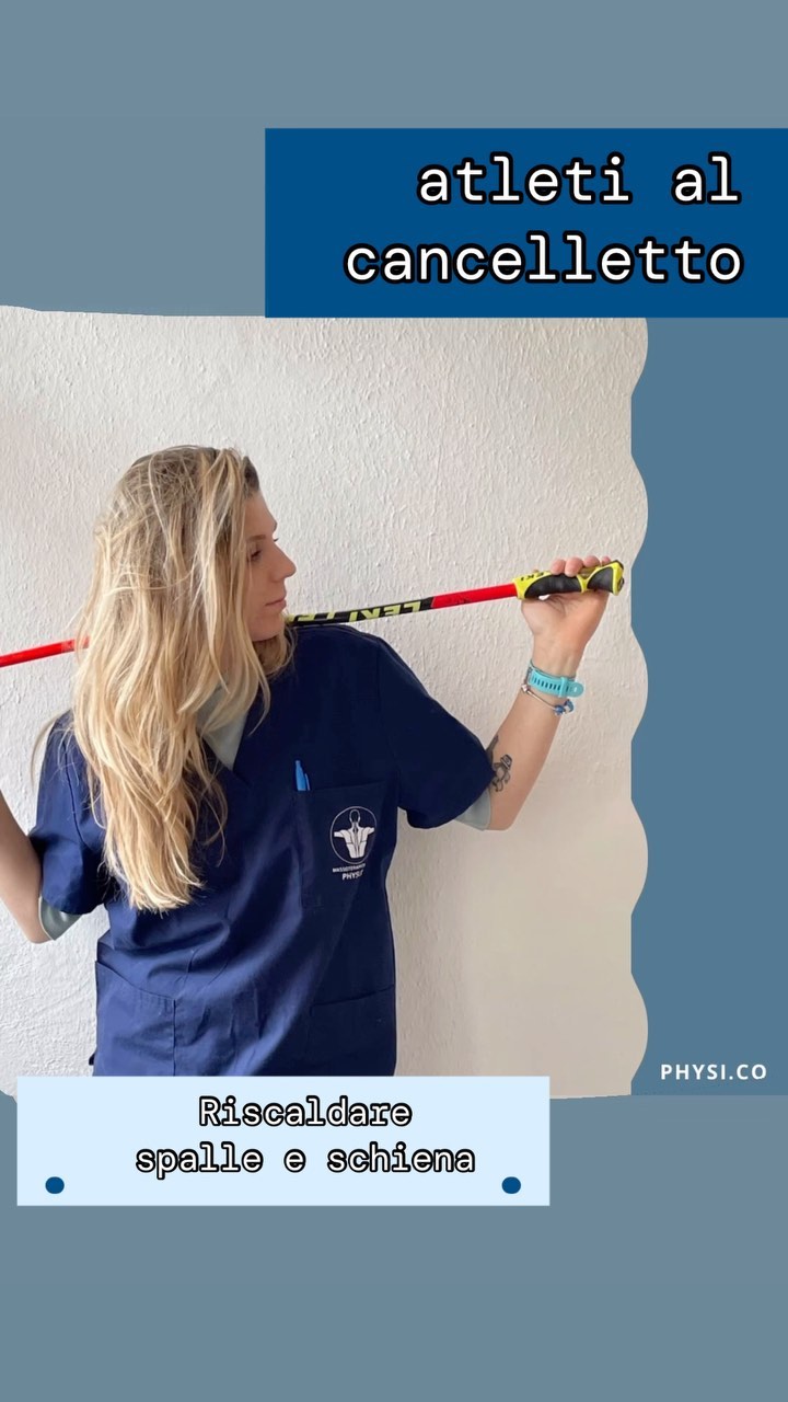 ⛷️ COME SCALDI SPALLE E SCHIENA AL CANCELLETTO? Ecco qualche valido esercizio 😉 #mobility #stretching #scialpino #sci #garesci #esercizisci #fisioterapista #bardonecchia
