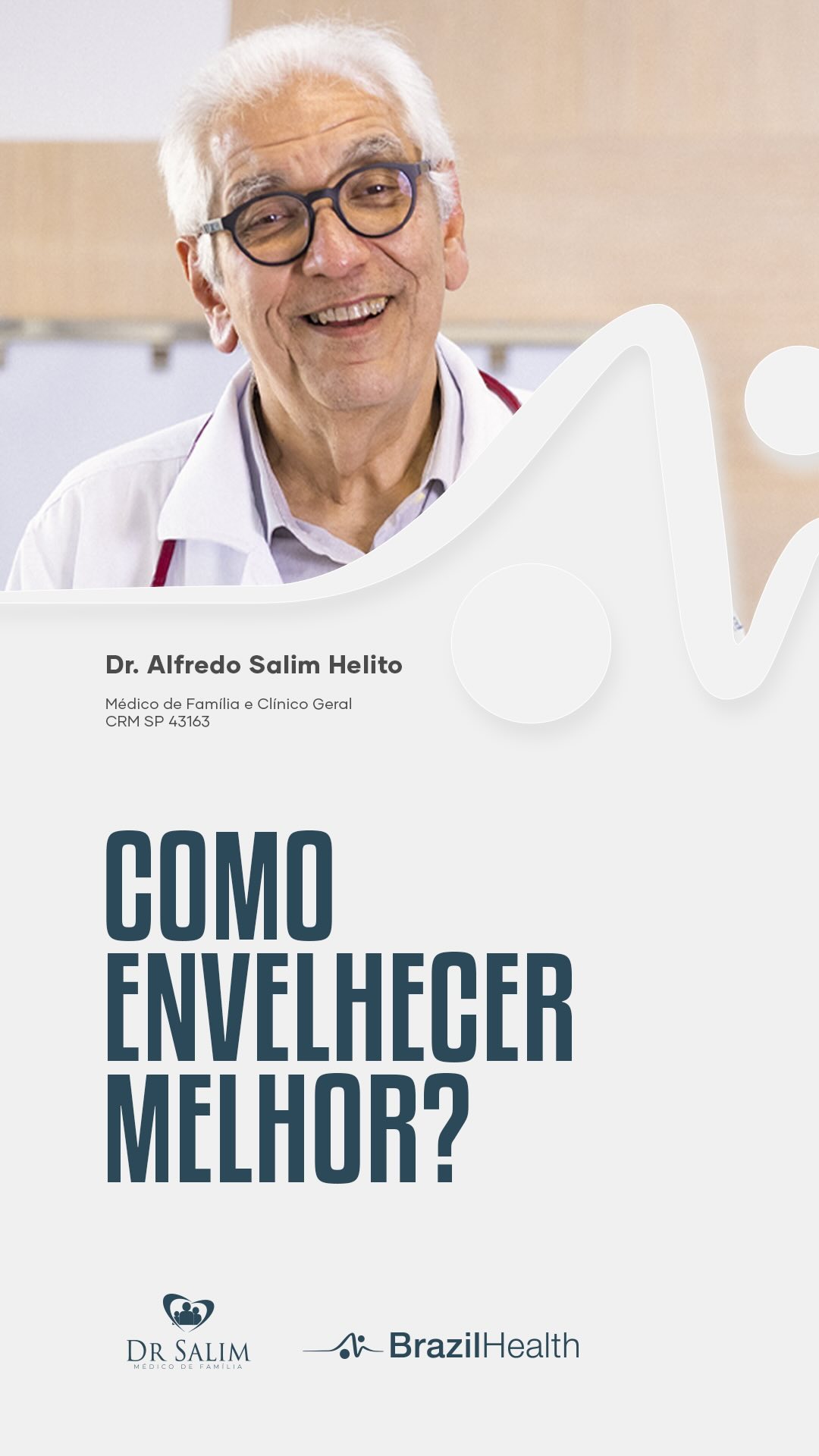 Hoje, o Dr. Salim nos traz dicas de como envelhecer melhor adotando hábitos saudáveis e mantendo um estilo de vida ativo.
Ele compartilha algumas dicas essenciais, como a importância de manter uma dieta equilibrada, praticar atividades físicas regularmente e realizar exames de check-up para monitorar a saúde. Ele também destaca a necessidade de cuidados contínuos para quem já tem doenças crônicas.
Assista ao vídeo completo para aprender mais sobre como melhorar a qualidade de vida na terceira idade!
#envelhecimentosaudavel #qualidadedevida #dicasdesaude #terceiraidade #doutorsalim #bemestar