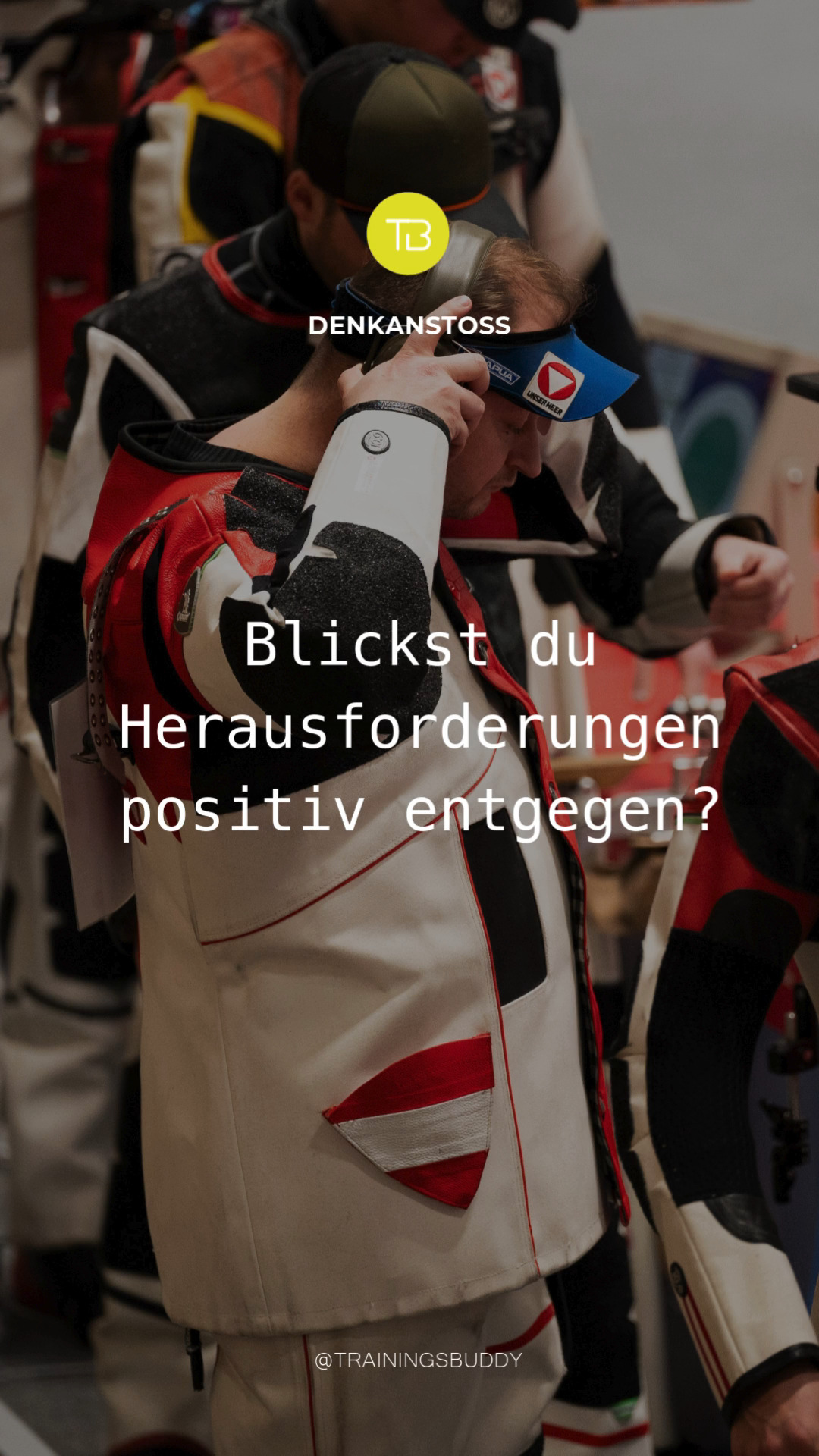 Blickst du Herausforderungen positiv entgegen?
.
#denskanstoesse helfen dir im Buch #insights zu reflektieren, zu lernen und ein Bewusstsein zu schaffen.
.
Jetzt bestellen auf www.trainingsbuddy.com.
.
#insights #sportsbooks #archery #ShootingSports #issf #worldarchery