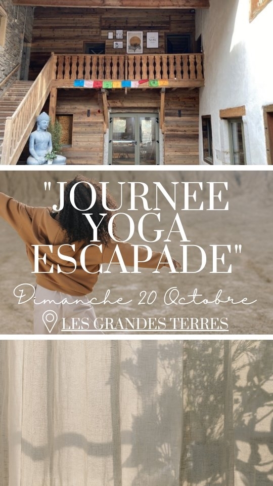 Journée yoga escapade Dimanche 20 Octobre
"Cocoon d'automne" 🍂
Profite d'une journée yoga et bien-être à Francheville dans ce lieu magnifique " les grandes terres" ✨
Nombre de places limitées, réserve des maintenant
Early bird jusqu'au 15 septembre 👉
https://yoga-escapade.fr/journee-yoga-escapade-cocon-dautomne-20-octobre-2024/
Vos hôtes:
Kathleen, professeure de yoga, certifiée en yoga thérapie
IG: @kathleen.salmi
Déborah, formatrice en soin et massage, certifiée en yoga du visage
IG: @api.mudra
#yoga #yogaduvisage #bienetre #lesgrandesterres #lyon #yogaLyon #evenementlyon #RandonnéeLyon #MassageLyon#BienÊtreLyon #journeebienetre #YogaEnNature #YogaRandonnée #DetoxLyon #ÉvénementBienÊtre #NatureLyon #RelaxationLyon
#santéetbienêtre