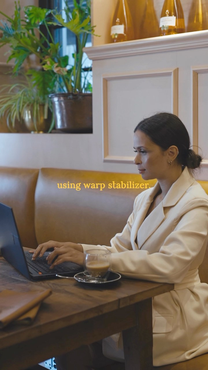 Don’t let a shaky video ruin your work ✨