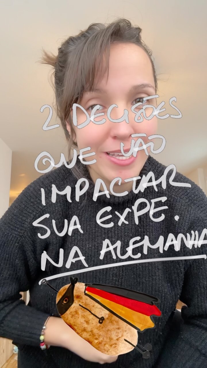 As decisões mais importantes que você precisa tomar para aumentar a sua chance de uma experiência positiva de parto na Alemanha!!!
1° escolha um local alinhado com seus desejos e
2º não tenha um acompanhante bundão 😬
Nos próximos posts vou falar sobre cada escolha e como tomar a melhor decisão para si!
Eeee boraaaa parir bem nesse país friooooo para espalhaaar nosso calooor latinoooo 🤣 ❤️