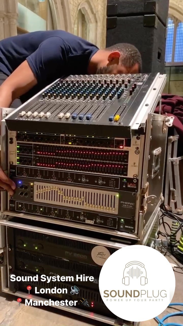 Turning up the volume at St Ethelburgas for a private event to remember 🎶 Let us bring the beats to your next event too! #speakerrental #eventsound #Londonparty #soundhire