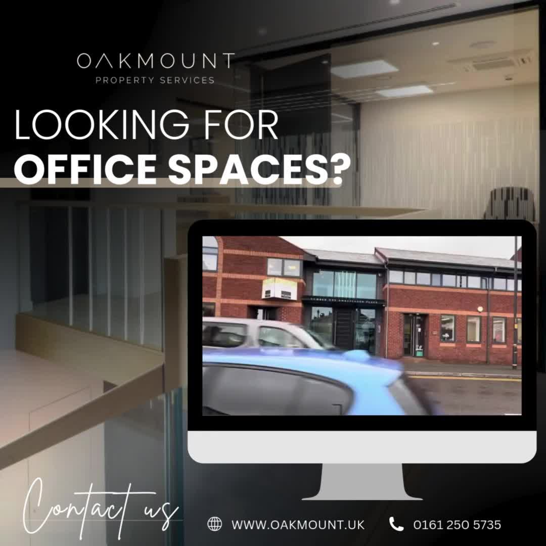 TO LET: 1 Ambassador Place, Altrincham WA15 8DB
Prestigious Offices with Secure Parking.
- High-Quality Boutique Head Office
- Bright, Modern & Air-Conditioned
- 24/7 Access with Intercom & Alarm
- Recently Refurbished to High Specification
- 24-Hour Access
- Modern Kitchen
- High-Speed Broadband Included
- Parking & Utilities Included
- Spacious W/C
- Data Cabling Throughout
View offices here 👉 https://www.youtube.com/watch?v=L8TNEks-2IY&t=65s
Conveniently located in Altrincham.
Contact us at www.oakmount.uk
or call 0161 250 5735. 📞
www.novaloca.com/office-space/to-let/altrincham/1-ambassador-place/259360?
#OfficeSpace #Altrincham #PrestigiousOffices #Workspace #PropertyServices #Oakmount