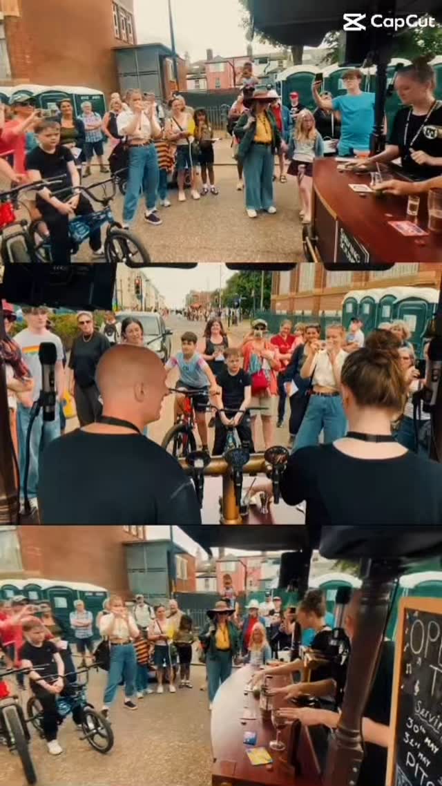 Serving sounds and spirit straight from Great Yarmouth 🎶✨
Big love to Out There Festival and Circostrada for having us — always a pleasure to bring the energy.
This one’s just a taste.
Full UK & Europe tour dates drop tomorrow.
#GreatYarmouth #OutThereFestival #Circostrada #FreshStreet #ServingSounds #Tour2025 #StreetArts #OutdoorArts
Thanks to Bill Gee for original footage.