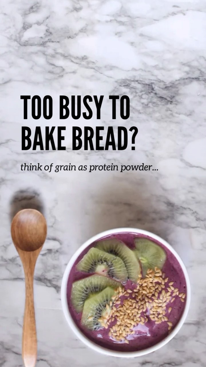 When life is busy you can still have fresh milled!
#freshmilled #nutrientdense #freshmilledflour #dailybread #thefarmersharvest #smoothiebowl #grainfree #glutenfree
