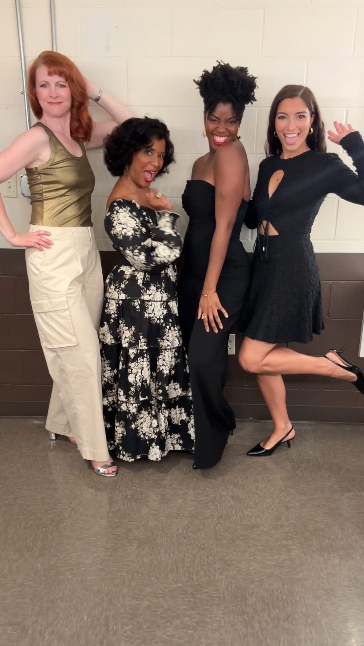 Missing my dressing room pals a little extra today! Here we are two weeks ago, pre and post our closing show. Aren’t we cute?!
Forever grateful for all the laughs, vent sessions, Hamilton singalongs and love shared with these beautiful ladies. 💜💜
#recap #tourlife #northcountrytour #dressingroomfun
