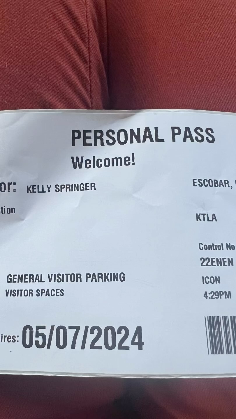 Another day at the office with the beautiful and talented @cjfranco @ktla @romeoescobar @chercalvin @micahohlman @dougkolk @jadeumbrella