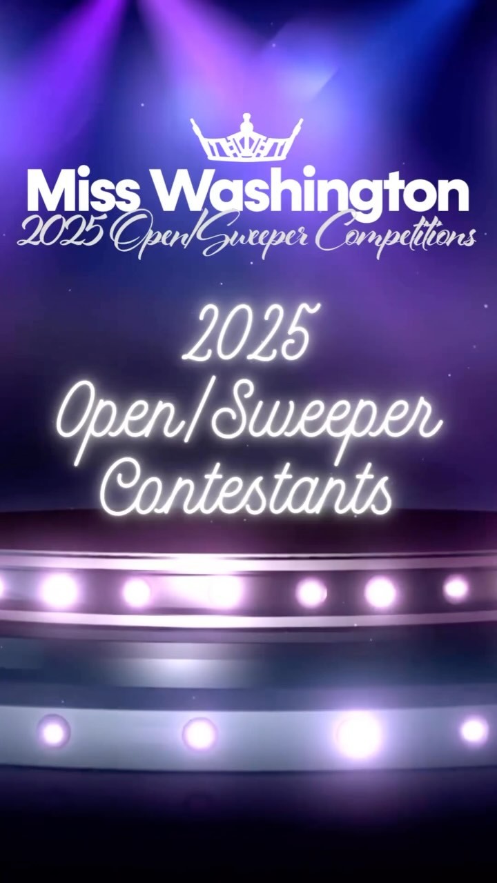 Here are the 22 contestants vying for the eight titles of the Open and Sweeper competitions! We are thrilled to have such an amazing group of women who believe in the Miss America Opportunity. Who will move on to compete at Miss Washington this summer? Tickets available at the link in bio and live stream access will be available through our Facebook page. #pageant #preliminarycompetition #missamerica #misswashington #fourpointsofthecrown