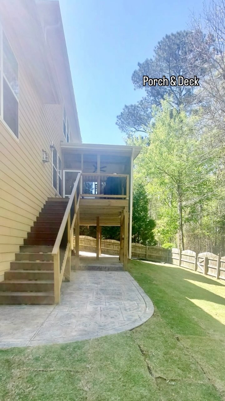 ๐ก Step into outdoor living with a porch thatโs perfect for relaxing and entertaining! This new addition blends style and comfort, creating an inviting space where you can enjoy the beauty of the outdoors all year round. Ready to elevate your homeโs curb appeal?
Visit us at www.amccontracting.com to start your next project!
#PorchRemodel #OutdoorLiving #HomeRenovation #ExteriorDesign #BeforeAndAfter #PorchGoals #HomeImprovement #CurbAppeal #Remodeling #NewPorch #renovationproject #patio #summer2024 #cary #morrisville #apex #sanford #raleigh #deck #outdoor #screenporch