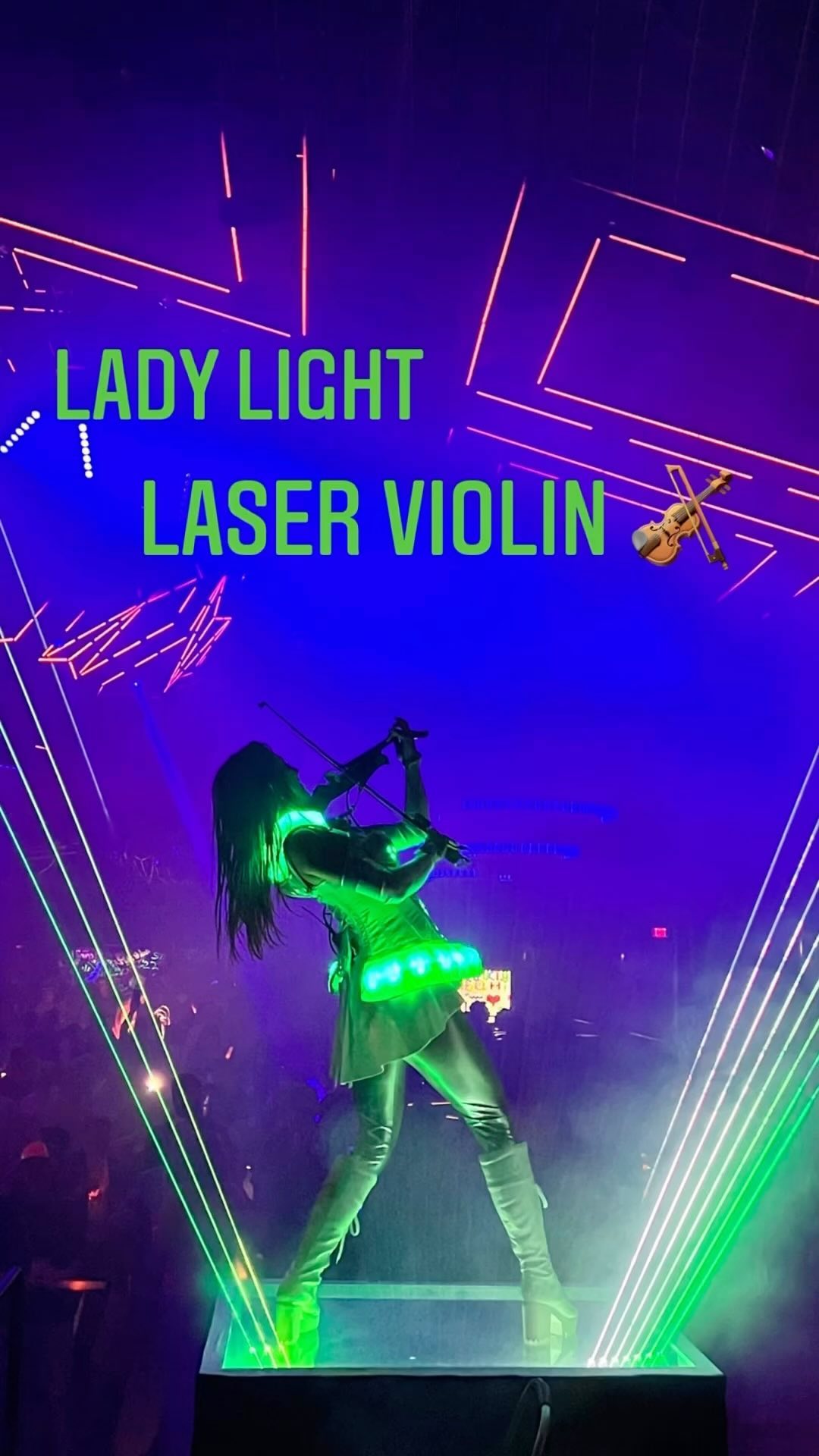 Laser Violin performed at Zouk again this last weekend! Picture is from a previous event because photos were not allowed at this private event. Thanks to @hopebbiz ✳️✳️✳️#laserviolin #laseract #lasergirl #wowfactor #led #lightbender #corporateentertainment #eventprofs #laserman