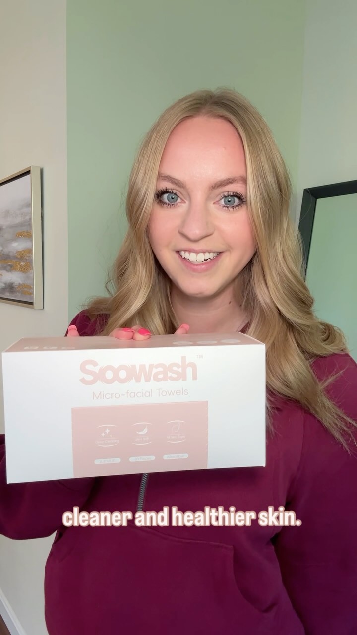 🫧Soowash Microfiber Face Towels🫧
Why choose us? 💫
♥︎ Deep-Cleansing: Effectively removes impurities for a fresher face.
♥︎ Super-Soft & Absorbent: Dries quickly while being gentle on your skin.
♥︎ Non-Abrasive: Safe for all skin types, preventing irritation.
♥︎ Bacteria & Odor Resistant: Stays cleaner and fresher for longer.
♥︎ Eco-Friendly: Reusable design reduces waste (recommended usage duration: 1~3 days).
💡Insider tip: After washing your face, wet and wring half of your Soowash microfiber face towel and use it to lovingly wipe your face down for a deeper cleanse. Proceed with using the other dry half to pat your face dry before hanging to dry until next time! 🫶🏼
🌱Spread the love-shop Soowash now on Amazon!
#amazon #amazonfinds #amazonbeauty #amazonbeautyfinds #amazonhome
#amazonskincare #skincare #beauty #microfiber #soowash #shopamazon