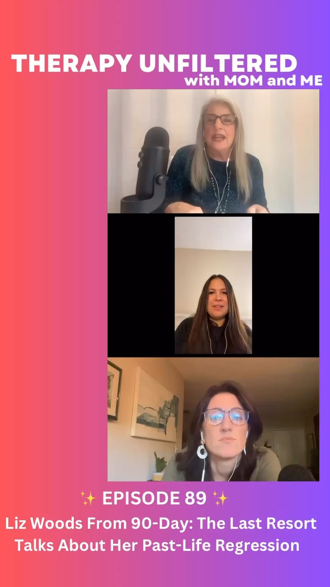 Through Past-Life Regression Therapy, @e_92_marie found the ultimate reframe for transforming deep hurt into spiritual lessons. Listen to Episode 89 of Therapy Unfiltered with Mom and Me to hear her entire story from when she had a session with @peteysilveira on TLC‘s 90 Day Fiancé: The Last Resort!
If you are curious about healing through Past-Life Regression Therapy and want to experience it yourself, then join us in Costa Rica this May on a luxurious, all-inclusive retreat at @imiloa.institute 5-star retreat center! Check out SoulJourneysRetreats.com for all the details, or type “PAST LIFE” in the comments below and we’ll DM so you can get all the bonuses when you sign up for retreat!
@souljourneysretreats
Happy healing friends!