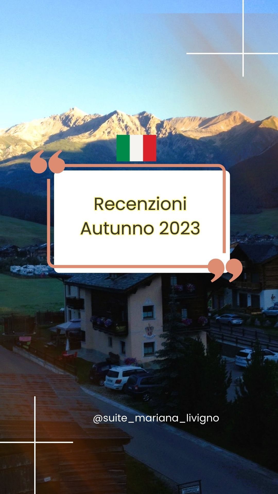 ✨ Grazie a tutti i nostri meravigliosi ospiti che hanno reso 🍂l'autunno🍂 2023 speciale per Suite Marianna! Siamo entusiasti di continuare a creare esperienze indimenticabili a Livigno.
💛Pronti a creare i nuovi ricordi?💛⭐Prenotate subito il vostro prossimo soggiorno!⭐
🔆Airbnb: airbnb.com/h/suitemarianalivigno
🔆Website: www.suitemarianalivigno.it
🔆WhatsApp: +39 3714169973
#suitemarianalivigno #LivignoExperience #AirbnbLivigno #Travel2024 #feelthealps
