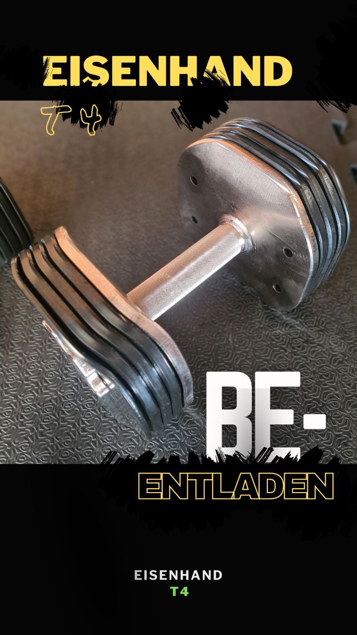 T4 beim Be- und Entladen von 6kg
#kurzhantel #bodybuilding #powerlifting
#Training #homegym #kompakthantel #krafttraining #kurzhanteltraining #fitwerden #trainingzuhause #Hanteln
#eisenhand