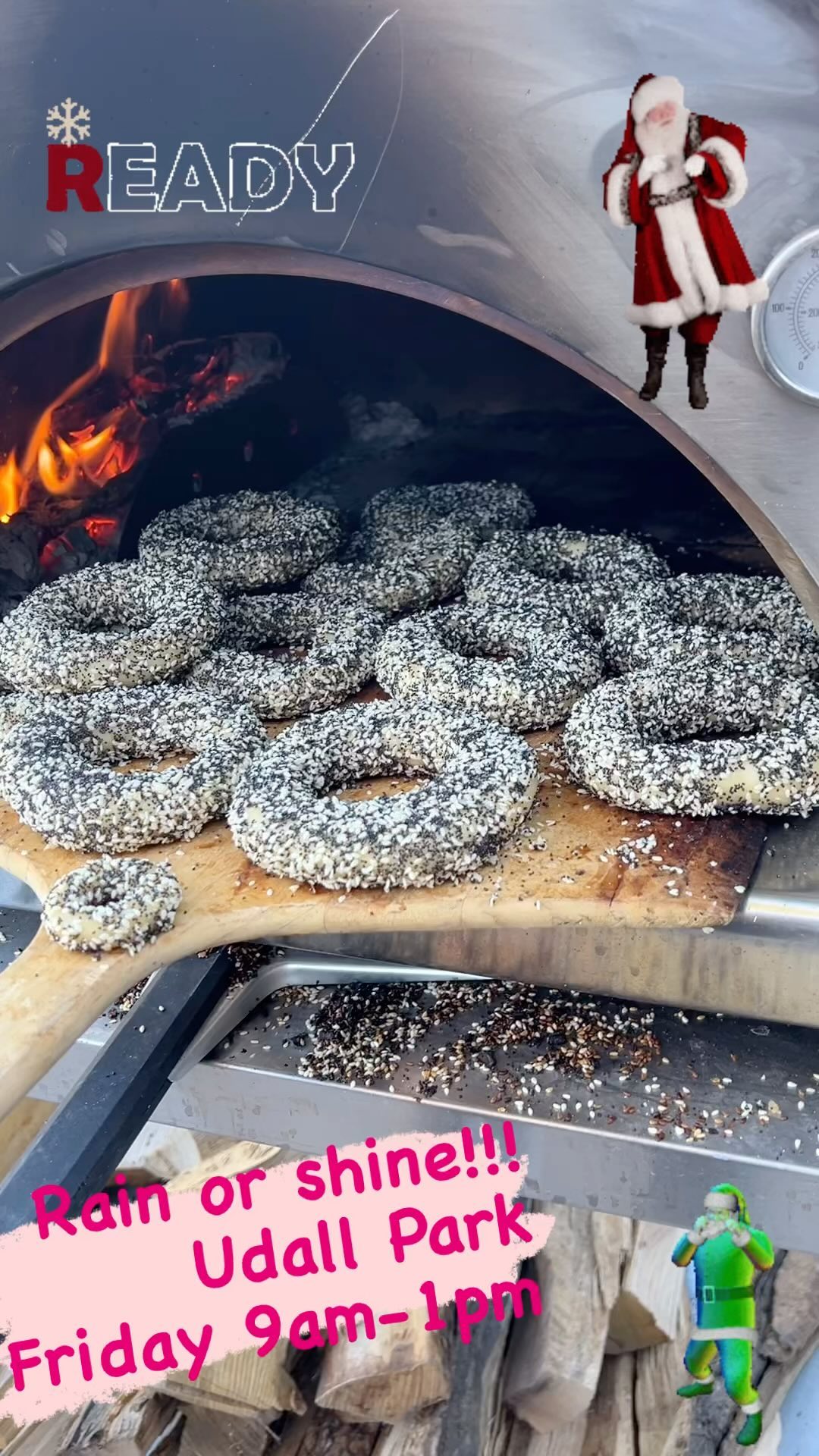 Are you ready?!? Rain or shine, see you at Udall Park on Fridays! Get your holiday bagels ready for Christmas morning! 🥯 🎄 🥂
#tucsonlocal #heirloomfm #tucsonfoodie #bagel #happiness #bagelbliss #tucson