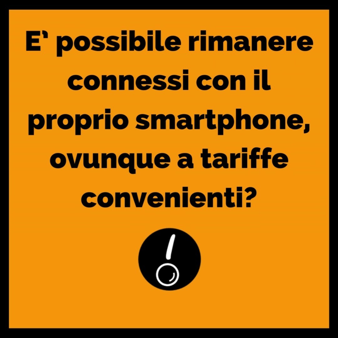 Conoscete @airalo_it ?! Il primo negozio di eSIM al mondo, che ti libera dal roaming e ti fa connettere ovunque nel mondo nell'istante in cui atterri! Super comodo vero? 🌍🛫
PERCHE' E' STATO SELEZIONATO?
Airalo è un servizio innovativo che utilizza la tecnologia eSIM per fornire una soluzione di connettività mobile più flessibile e conveniente per i viaggiatori. A differenza dei tradizionali operatori di telefonia mobile, Airalo offre una vasta gamma di pacchetti di dati mobili a costi più bassi, rendendo la connessione dati all’estero più accessibile. Ora non devi più andare in un Paese estero a cercare una SIM locale, sostituirla con la tua e faticare a capire limiti di traffico e costi; prima di partire scegli il piano più adatto alle tue esigenze per il Paese che andrai a visitare, crei la tua eSIM, atterri e navighi fin da subito senza problemi! Cosa si può desiderare di più comodo?!
#connettività #connessione #noroaming #comodita #besmart #travelsmart
