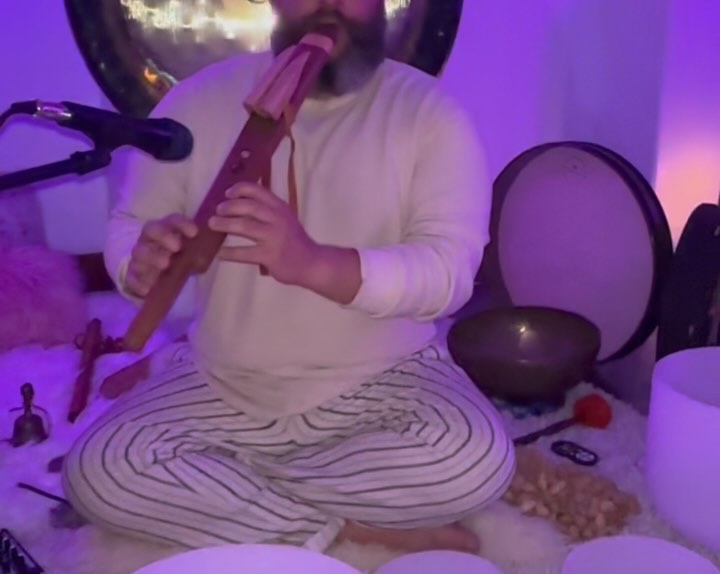 432hz Flute made by @quetzalcoatlmusic_ @quetzalcoatl13 notes A/E.