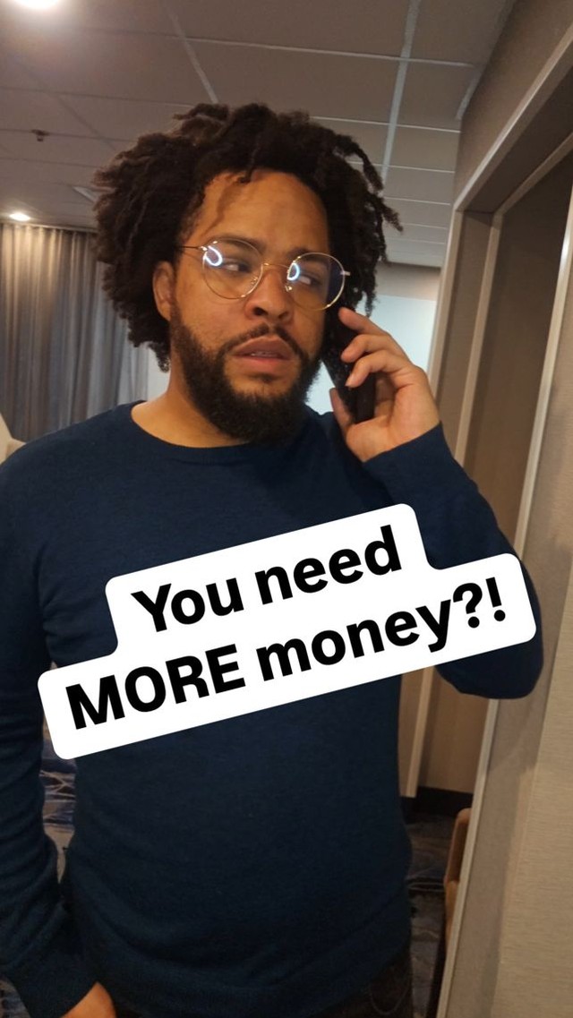 bryce would be lost without his emotional support clipboard