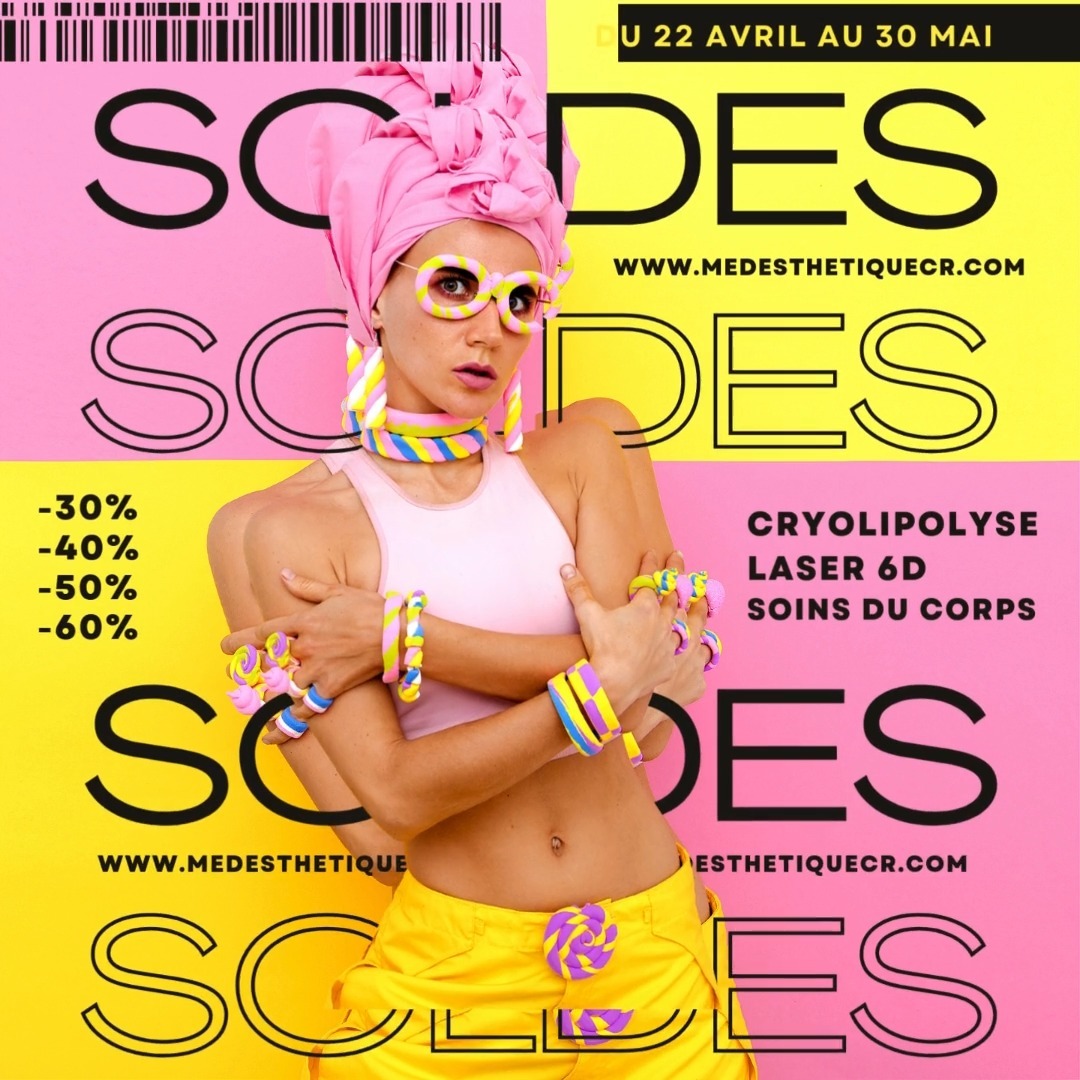 🌟 Offrez le meilleur à votre corps avec nos soins haute technologie en promotion jusqu’à -60 % ! 🌟
✨ C’est le moment idéal pour prendre soin de vous chez Medesthétique CR à Candiac !
💠 Cryolipolyse : 149 $ par zone (valeur de 300 $)
💠 Laser 6D : 150 $ (au lieu de 350 $)
💠 Slimsculpt (stimulation musculaire) : 100 $ (au lieu de 250 $)
💠 Cure beauté du corps : 100 $ par séance (valeur de 200 $), incluant une combinaison sur mesure de technologies comme :
🔹 Traitement par ondes de choc
🔹 Lipolaser
🔹 Lipocavitation
🔹 Radiofréquence
🔹 Vacuum
🔹 Stimulation musculaire
🔹 Infrathérapie
🔹 Pressothérapie
🌿 Chaque soin est non invasif, sécuritaire, sans éviction sociale et personnalisé selon vos besoins.
📍 Rendez-vous à Candiac – Consultation gratuite pour déterminer la meilleure approche adaptée à vos objectifs.
📞 Réservez maintenant au 438-364-7703
📩 Ou visitez notre site : medesthetiquecr.com
💬 Offre valable pour un temps limité. Ne manquez pas cette occasion de vous faire du bien !