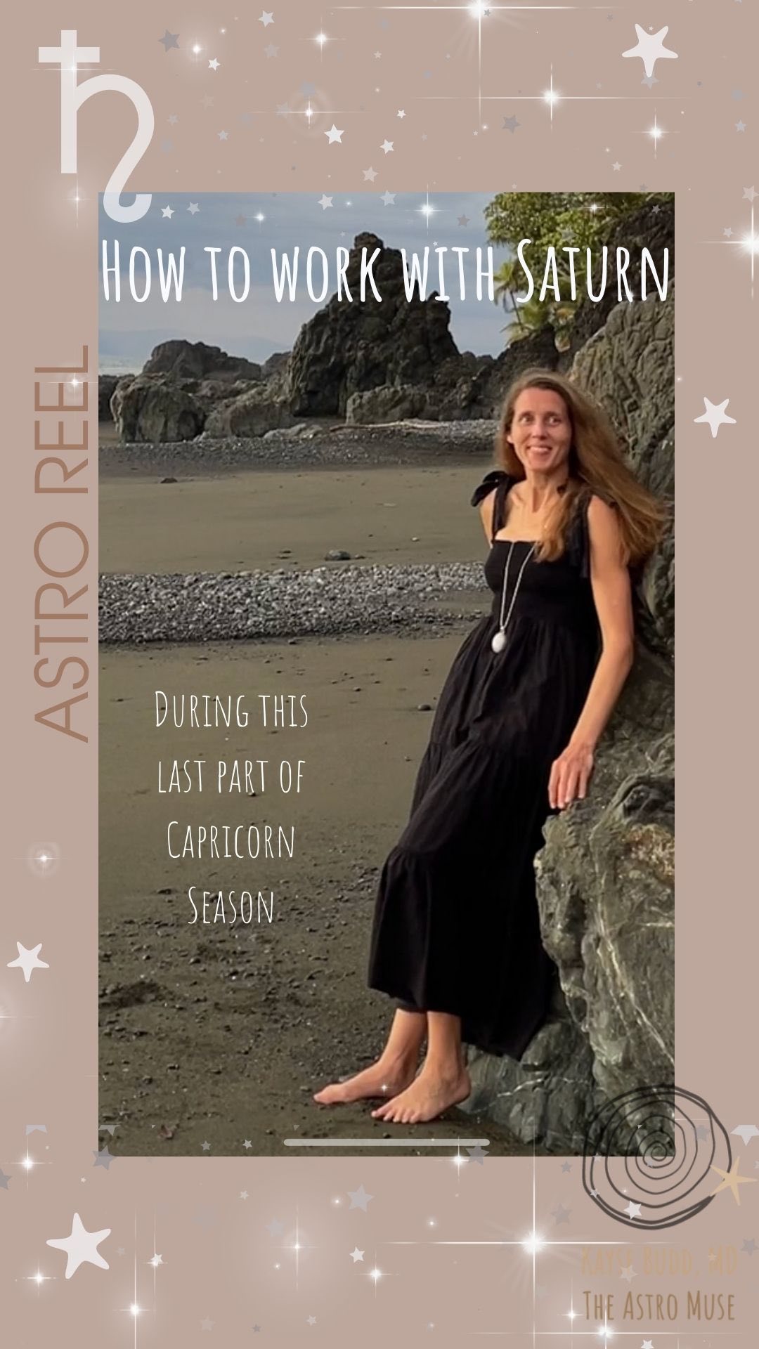 How to Work with Saturn 🪐 🧡 ✨
.
Capricorn Season is almost over, but there is still time to reflect on the lessons Saturn and Capricorn brought into your life over the past few weeks.
.
In what ways were you opposed or challenged?
How were you too rigid?
How were others rigid with you?
How did you have to get serious or nail things down?
What goals or commitments did you make?
What loose ends did you tie up?
What reality checks did you face?
Did you feel down or sad??
Or productive and determined??
.
There are some unique lessons that come to each of us each year, depending in part on what is happening with birth and transiting Saturn in our charts.
.
You’ll need your birth chart to locate Saturn. Get one for free at astro.com or do a reading with me!! 💫
.
🎬 This was filmed in a super remote part of Costa Rica, past the famous Pavones surf spot, hours from civilization, when I was living in CR (Nosara) in 2022. Que hermoso y lo extraño mucho. Has anyone else been to this beach? It was totally deserted and super special with all the rocks and raw earthy energy. Of beach spots I visited, this one was the most “Capricornish”.
.
👉 Get my Purpose Finding or Astro-Romance ebooks via my link. Follow me for astro-inspiration and amusement. 😘
.
#astrology #astroreel #capricornseason #saturn #astrolife #selfgrowth #reflection