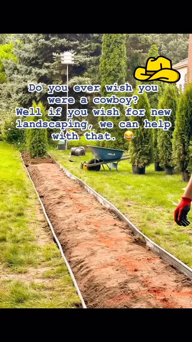 Well we can’t help with making you #COWBOYS or #cowgirlstrong but we definitely can #help you with your #Landscaping ! Our #crew #installed this #living #fences If you would like something like this, #giveusacall #landscape #landscapedesign #taylor #Michigan #downrivermi #downrivermichigan #smallbusinessbigdreams