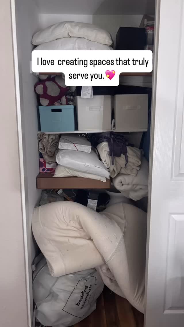 Closet transformations are some of my favorite projects because the impact is Immediate.
✨ Getting ready should feel calm, not chaotic.
✨ Your closet should reflect who you are now, not who you used to be.
✨ You deserve to start each day with clothes that make you feel confident and comfortable.
From tackling overstuffed spaces to organizing stunning designer shoes 👠—every project I’ve done has helped my clients feel lighter, more in control, and ready to face the day.
If your closet is stressing you out, let’s change that.
📩 DM me to get started.
.
.
.
.
.
#ClosetOrganizing #ProfessionalOrganizer #SanFranciscoOrganizer #SanMateoCounty #DeclutterYourCloset #ClosetTransformation #busyprofessionals #ADHDfriendlyOrganizing